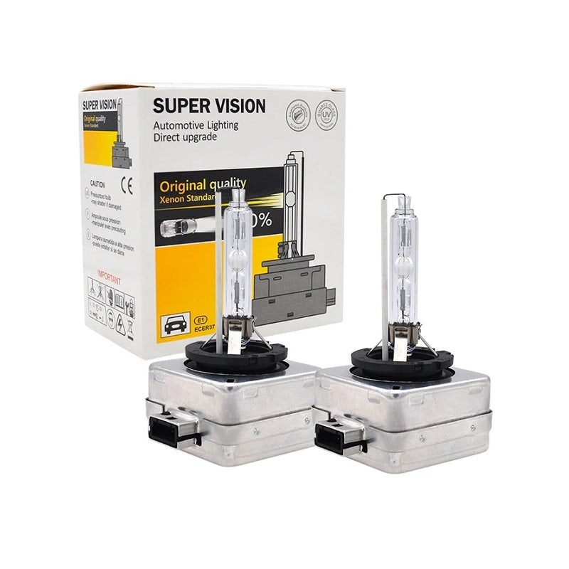 2 Stück Super Vision D1S 35W 6000K Xenon Brenner Scheinwerfer Licht –  kalin-parts
