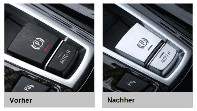 Feststellbremse Blende für BMW Handbremse Schalter Schutzabdeckung Cover