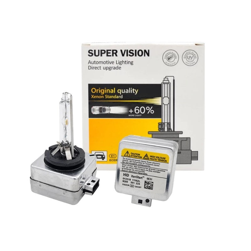 2 Stück Super Vision D1S 35W 6000K Xenon Brenner Scheinwerfer Licht –  kalin-parts